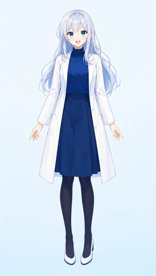 Moruva 公式キャラクター ステラ 全身立ち絵