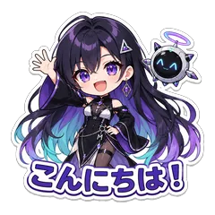 MoruApp イメージキャラクター ルナ
